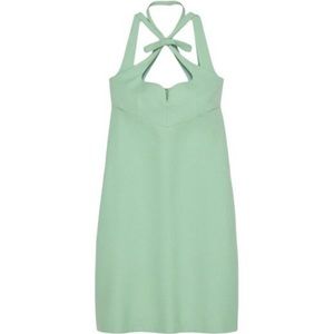 Authentic Gucci mint green sweetheart dress